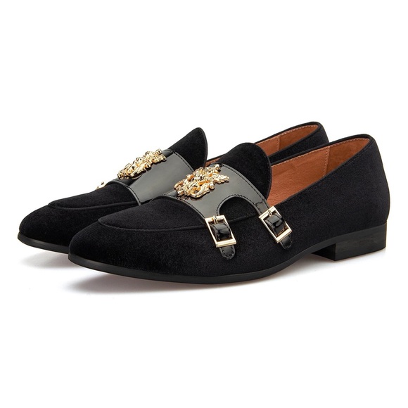 Men’s Leather Black Loafers
